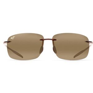 Maui Jim Breakwall Rimless Brown Sunglasses 🕶️